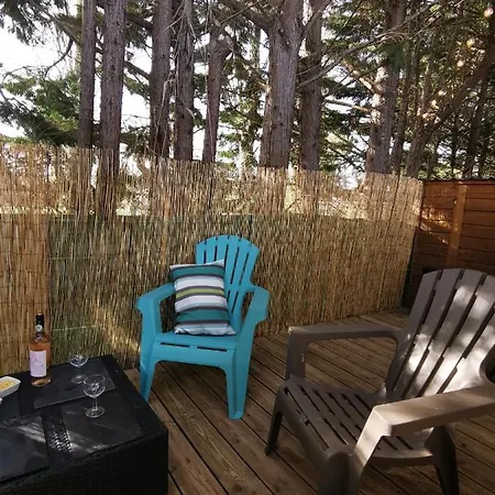 Charmant Mobilhome Dans Camping 4 Etoiles Au Bord Du Lac De Biscarrosse Campingplatz
