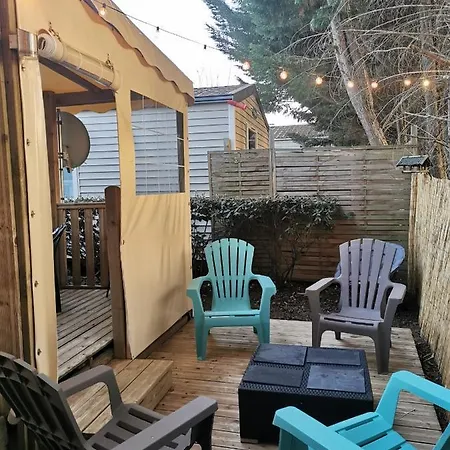 Charmant Mobilhome Dans Camping 4 Etoiles Au Bord Du Lac De Biscarrosse * Parentis-en-Born
